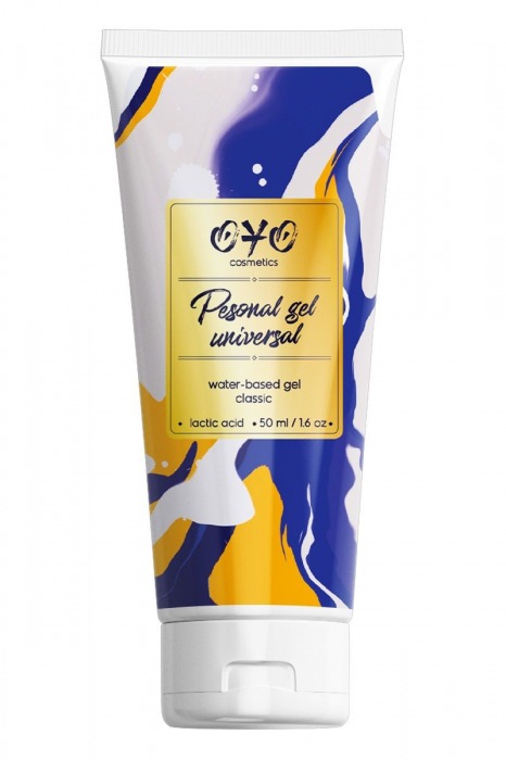 Интимная смазка на водной основе OYO Personal Gel Universal - 50 мл. - OYO - купить с доставкой в Хабаровске