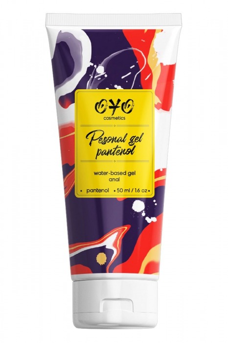 Анальная смазка на водной основе OYO Personal Gel Pantenol - 50 мл. - OYO - купить с доставкой в Хабаровске