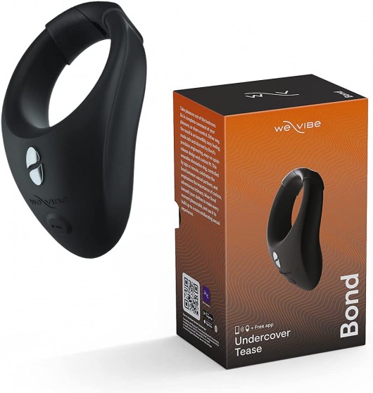 Черное эрекционное кольцо для ношения We-Vibe Bond - We-vibe - в Хабаровске купить с доставкой