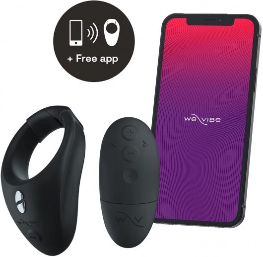 Черное эрекционное кольцо для ношения We-Vibe Bond - We-vibe - в Хабаровске купить с доставкой