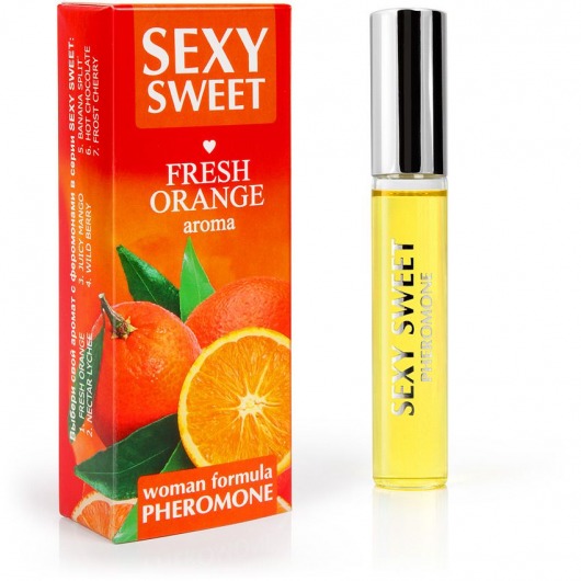 Парфюм для тела с феромонами Sexy Sweet с ароматом апельсина - 10 мл. -  - Магазин феромонов в Хабаровске