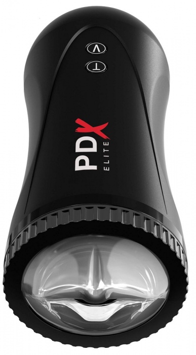 Черный автоматический мастурбатор-ротик Moto Stroker - Pipedream - в Хабаровске купить с доставкой