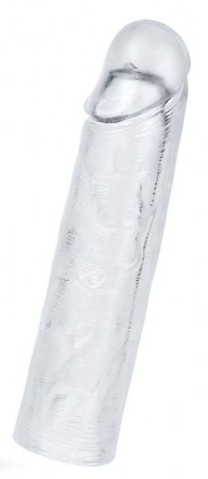 Прозрачная насадка-удлинитель Flawless Clear Penis Sleeve Add 1 - 15,5 см. - Lovetoy - в Хабаровске купить с доставкой