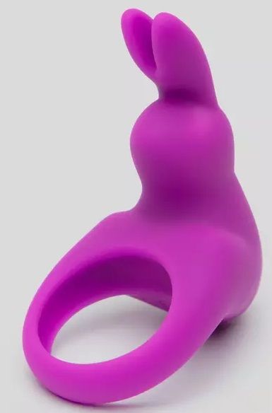 Фиолетовое эрекционное виброкольцо Happy Rabbit Cock Ring Kit - Happy Rabbit - в Хабаровске купить с доставкой