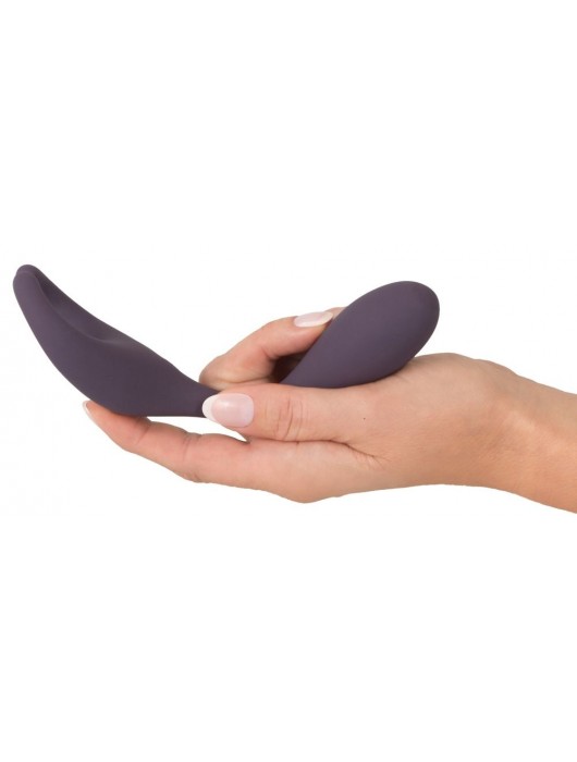 Фиолетовый универсальный вибратор Remote Controlled Couples Vibrator - Orion