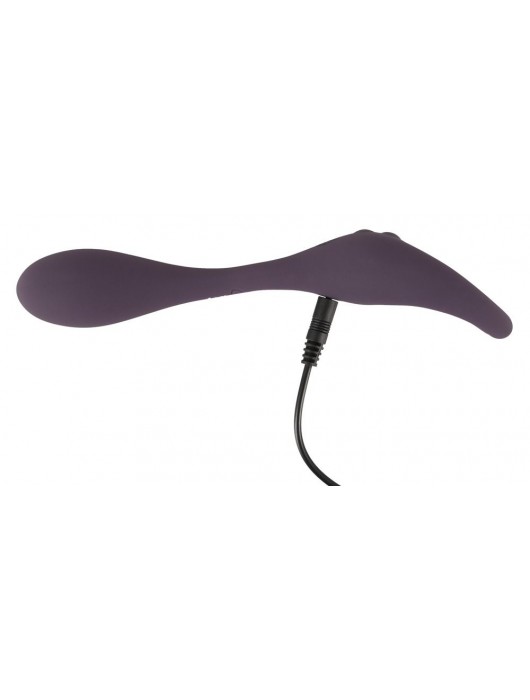 Фиолетовый универсальный вибратор Remote Controlled Couples Vibrator - Orion