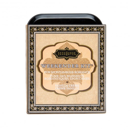 Эротический набор Weekender Kit Vanilla Creme - Kama Sutra - купить с доставкой в Хабаровске