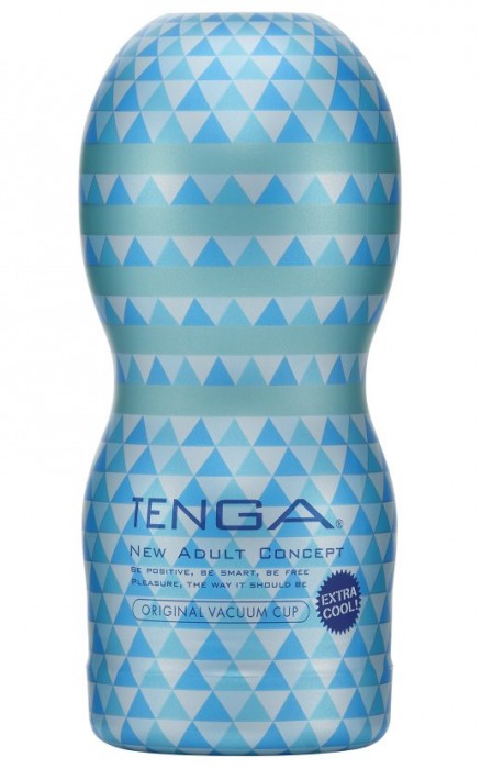 Мастурбатор с охлаждающей смазкой TENGA Original Vacuum Cup Extra Cool - Tenga - в Хабаровске купить с доставкой