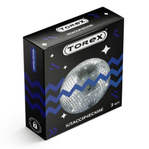 Гладкие презервативы Torex Party  Классические  - 3 шт. - Torex - купить с доставкой в Хабаровске
