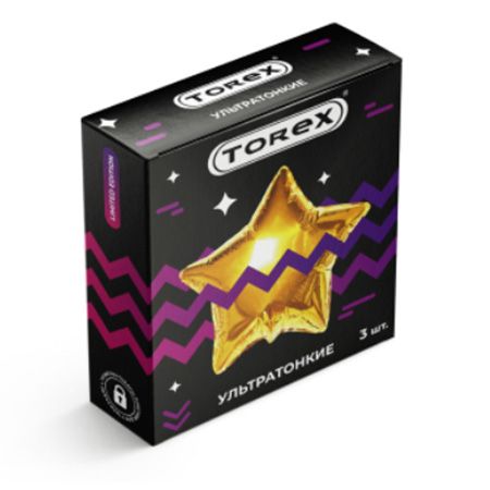 Презервативы Torex Party  Ультратонкие  - 3 шт. - Torex - купить с доставкой в Хабаровске