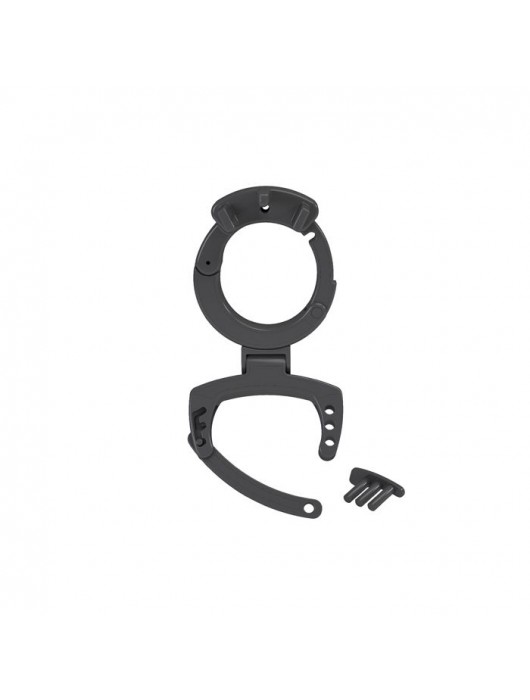 Кольцо с зажимом для мошонки для пояса верности Pubic Enemy - MyStim - купить с доставкой в Хабаровске