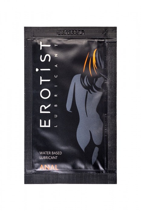 Пробник лубриканта на водной основе Erotist Anal - 4 мл. - Erotist Lubricants - купить с доставкой в Хабаровске