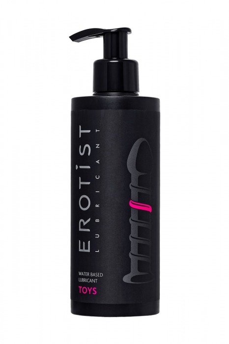 Лубрикант на водной основе Erotist Toys для использования с игрушками - 250 мл. - Erotist Lubricants - купить с доставкой в Хабаровске