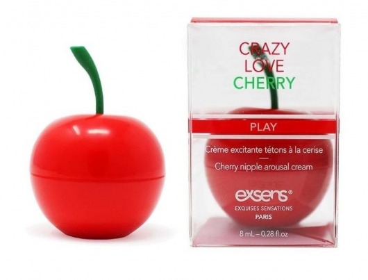 Крем для стимуляции сосков Crazy Love Cherry - 8 мл. - Exsens - купить с доставкой в Хабаровске