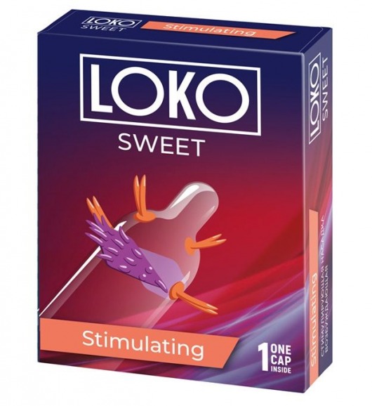 Стимулирующая насадка на пенис LOKO SWEET с возбуждающим эффектом - Sitabella - в Хабаровске купить с доставкой