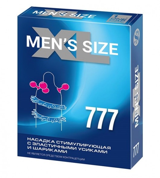 Стимулирующая насадка на пенис MEN SIZE 777 - Sitabella - в Хабаровске купить с доставкой