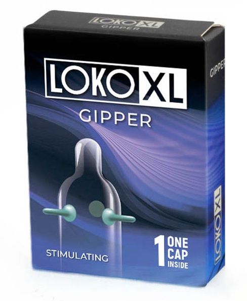 Стимулирующая насадка на пенис LOKO XL GIPPER - Sitabella - в Хабаровске купить с доставкой