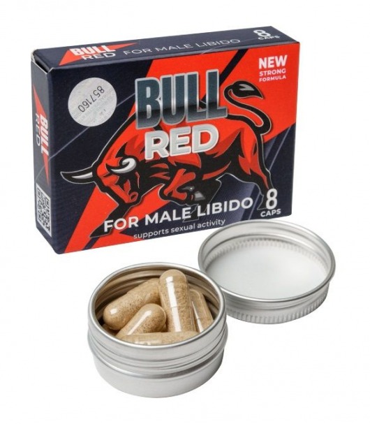 Пищевой концентрат для мужчин BULL RED - 8 капсул - Sitabella - купить с доставкой в Хабаровске