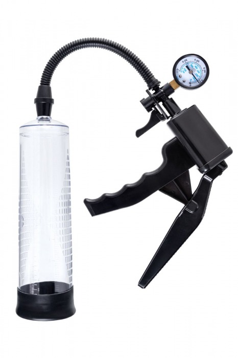 Прозрачная механическая помпа для пениса Viggo - Sexus - в Хабаровске купить с доставкой