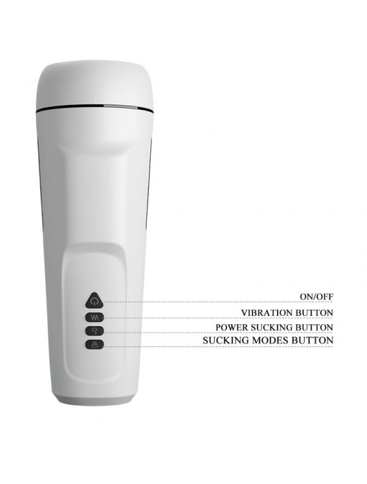 Вибромастурбатор Sienna с функцией всасывания - Baile - в Хабаровске купить с доставкой