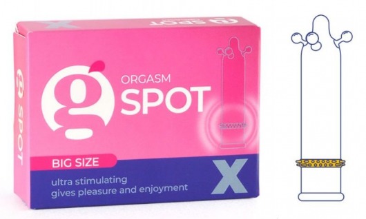 Стимулирующая насадка G-Spot X Big size - Sitabella - купить с доставкой в Хабаровске