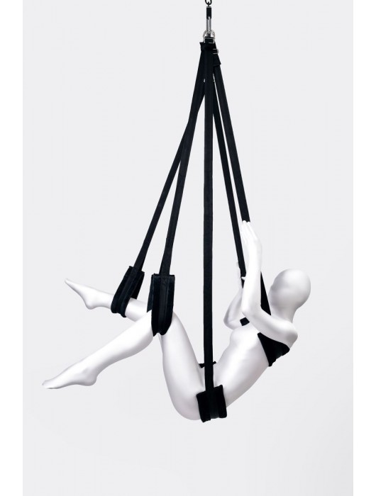 Черные секс-качели Anonymo №0503 - ToyFa - купить с доставкой в Хабаровске