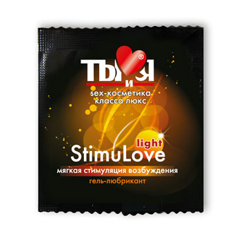 Разогревающий гель-лубрикант Stimulove Light в одноразовой упаковке - 4 гр. - Биоритм - купить с доставкой в Хабаровске