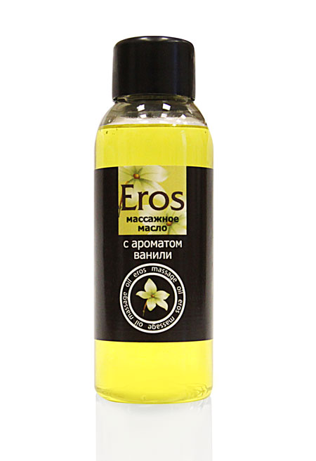 Массажное масло Eros sweet с ароматом ванили - 50 мл. - Биоритм - купить с доставкой в Хабаровске