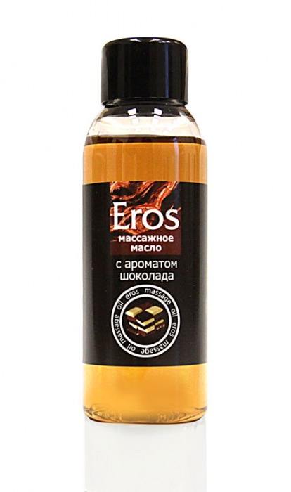 Масло массажное Eros tasty с ароматом шоколада - 50 мл. - Биоритм - купить с доставкой в Хабаровске