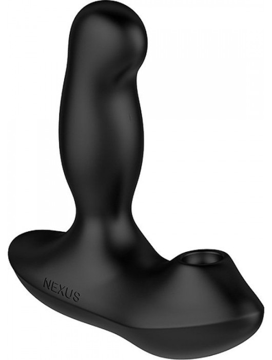 Черный вибратор-ротатор для стимуляции простаты Nexus Revo Air - Nexus Range - в Хабаровске купить с доставкой