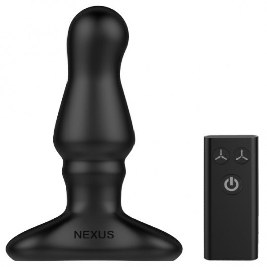 Черный вибростимулятор простаты Nexus Bolster - 12,3 см. - Nexus Range - в Хабаровске купить с доставкой