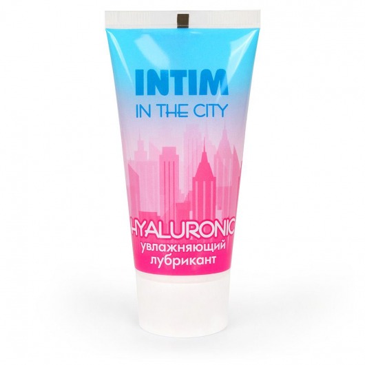 Увлажняющий лубрикант на водной основе Intim in the city Hyaluronic - 60 гр. - Биоритм - купить с доставкой в Хабаровске