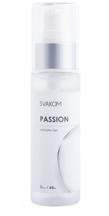 Смазка на водной основе Passion Intimate Gel - 60 мл. - Svakom - купить с доставкой в Хабаровске
