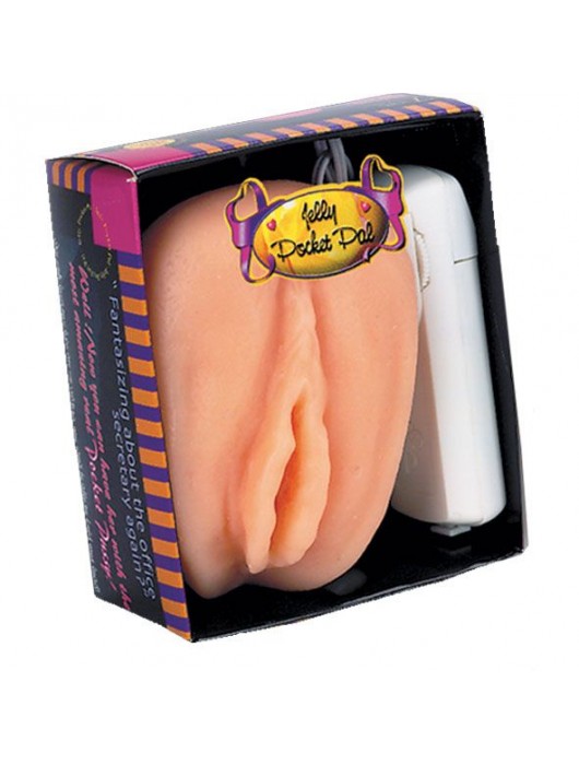 Мастурбатор-вагина с вибрацией ELLY POCKET PAL VAGINA MULTISPEED - NMC - в Хабаровске купить с доставкой