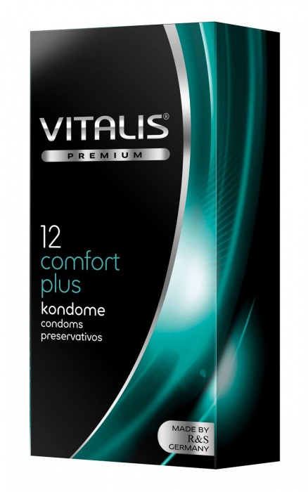 Контурные презервативы VITALIS PREMIUM comfort plus - 12 шт. - Vitalis - купить с доставкой в Хабаровске