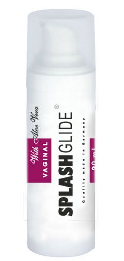 Ухаживающий лубрикант на водной основе Splashglide Vaginal With Aloe Vera - 30 мл. - Splashglide - купить с доставкой в Хабаровске