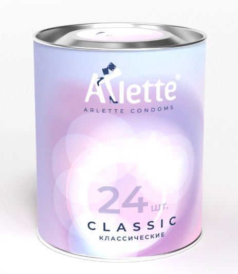 Классические презервативы Arlette Classic - 24 шт. - Arlette - купить с доставкой в Хабаровске