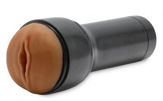 Коричневый мастурбатор-вагина Feel Stroker - Kiiroo - в Хабаровске купить с доставкой