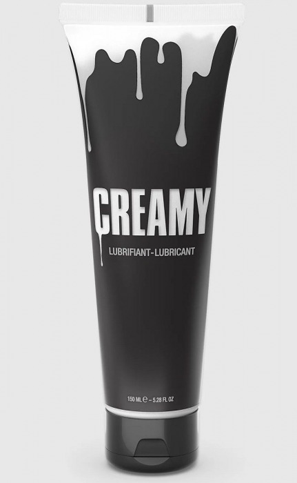 Смазка на водной основе Creamy с консистенцией спермы - 150 мл. - Strap-on-me - купить с доставкой в Хабаровске