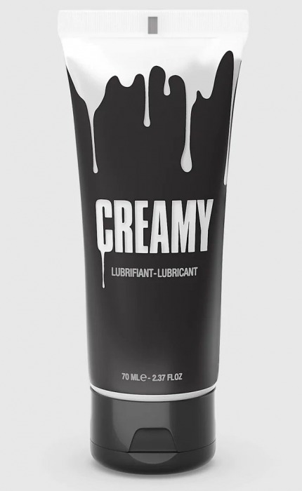 Смазка на водной основе Creamy с консистенцией спермы - 70 мл. - Strap-on-me - купить с доставкой в Хабаровске
