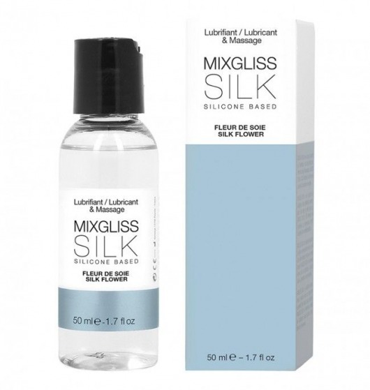 Смазка на силиконовой основе Mixgliss Silk - 50 мл. - Mixgliss - купить с доставкой в Хабаровске