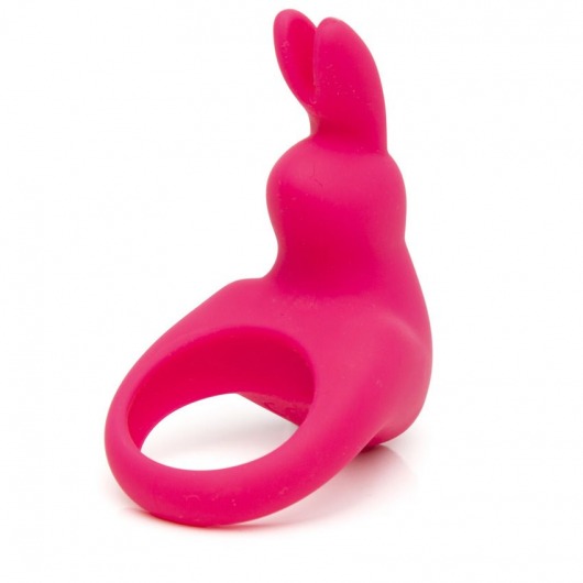 Розовое эрекционное виброкольцо Happy Rabbit Rechargeable Rabbit Cock Ring - Happy Rabbit - в Хабаровске купить с доставкой