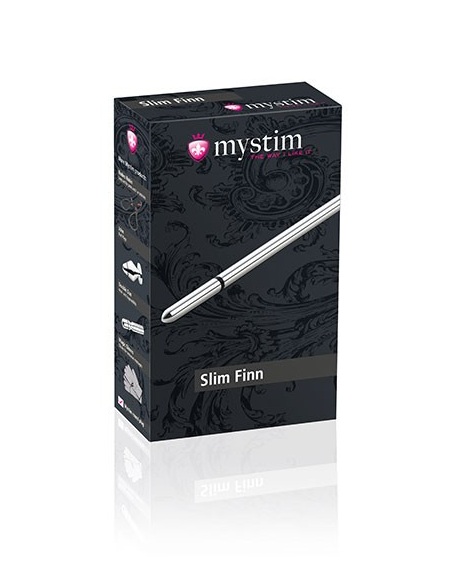 Зонд для электростимуляции уретры Slim Finn - 15 см. - MyStim - купить с доставкой в Хабаровске