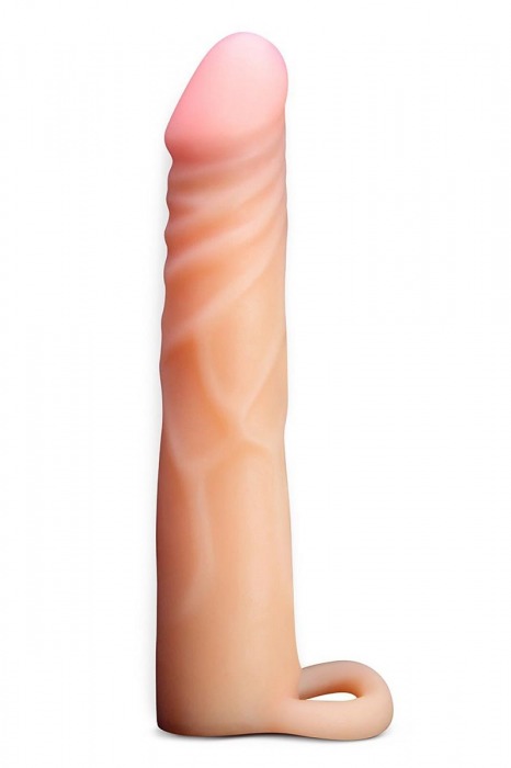 Телесная насадка на пенис Cock Xtender - 17,7 см. - Blush Novelties - в Хабаровске купить с доставкой