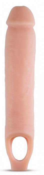 Телесная насадка на пенис 11.5 Inch Cock Sheath Penis Extender - 29,2 см. - Blush Novelties - в Хабаровске купить с доставкой