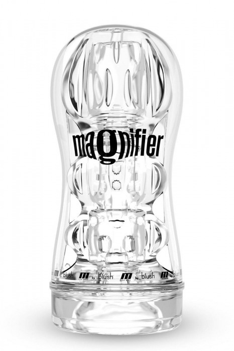 Прозрачный мастурбатор Soft and Wet Magnifier - Blush Novelties - в Хабаровске купить с доставкой