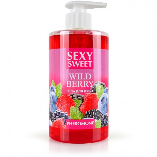 Гель для душа Sexy Sweet Wild Berry с ароматом лесных ягод и феромонами - 430 мл. -  - Магазин феромонов в Хабаровске