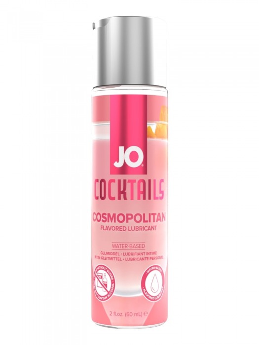Вкусовой лубрикант на водной основе JO Cocktails Cosmopolitan - 60 мл. - System JO - купить с доставкой в Хабаровске