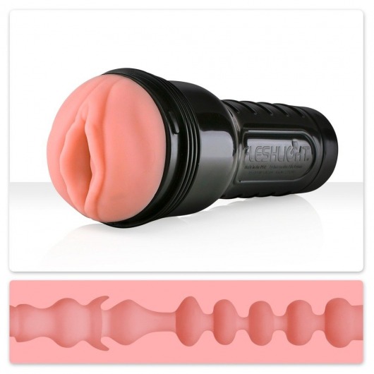 Мастурбатор-вагина Fleshlight - Pink Lady Mini-Lotus - Fleshlight - в Хабаровске купить с доставкой