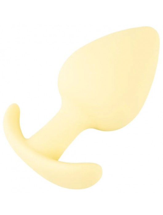 Жёлтая анальная втулка Mini Butt Plug - 6 см. - Orion